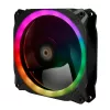 Antec Prizm 120 ARGB 120 mm korpuso ventiliatorius 5 vnt. komplektas su valdikliu - juoda