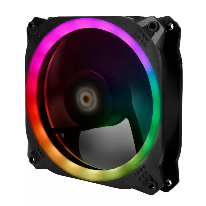 Antec Prizm 120 ARGB 120 mm korpuso ventiliatorius 5 vnt. komplektas su valdikliu - juoda
