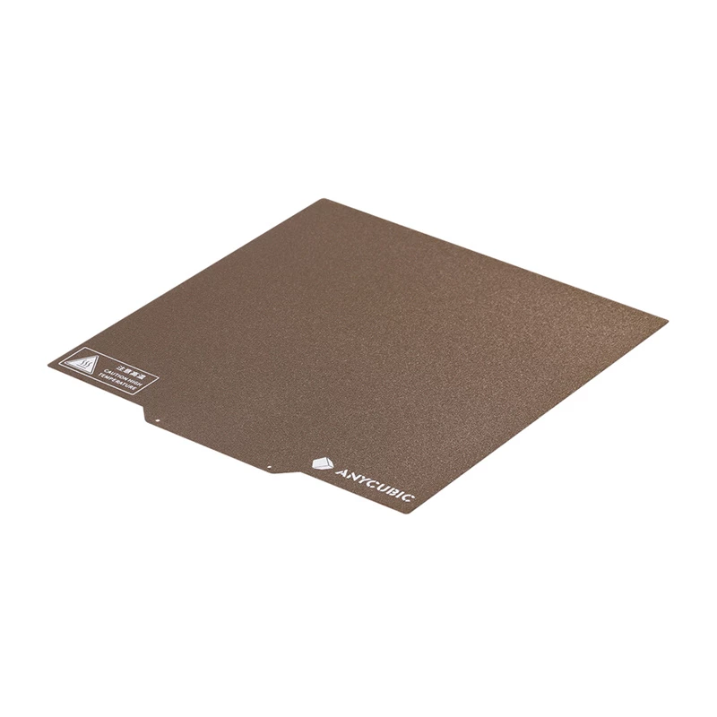 Anycubic PEI plokštė, skirta Kobra 2/2 Pro – Tekstūruota spyruoklinio plieno spausdinimo platforma 220x220mm