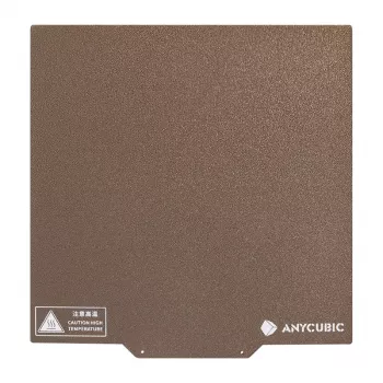 Anycubic PEI plokštė, skirta Kobra 2/2 Pro – Tekstūruota spyruoklinio plieno spausdinimo platforma 220x220mm