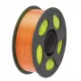 Anycubic PLA Silk Filament Tri-Color: Raudona Geltona Žalia - 1.75mm 1kg