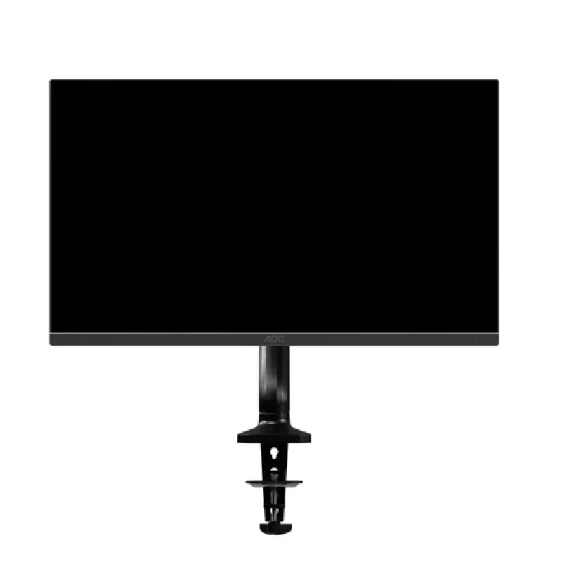 AOC AS110D0 Vieno Monitoriaus Rankena – Stalo Laikiklis – Aliuminis – Juoda – iki 27 colių LCD