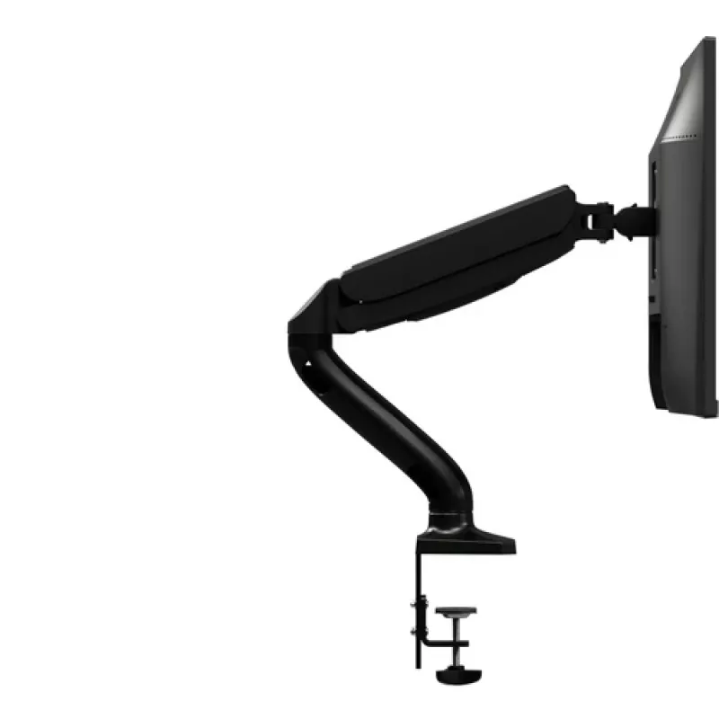 AOC AS110D0 Vieno Monitoriaus Rankena – Stalo Laikiklis – Aliuminis – Juoda – iki 27 colių LCD