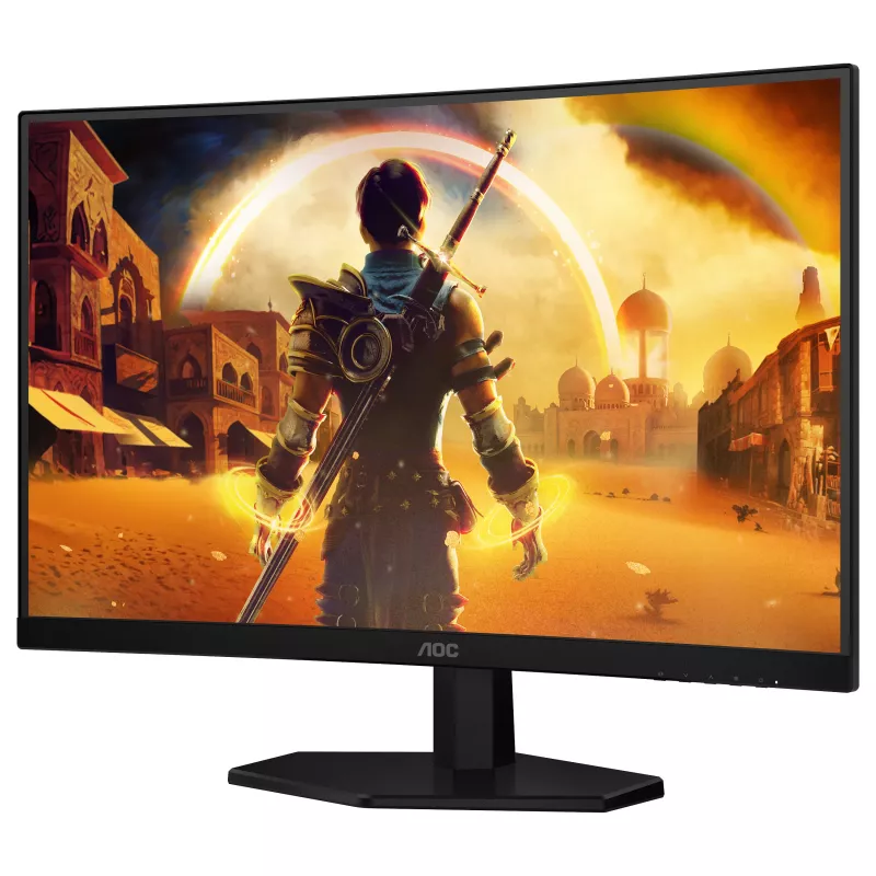 AOC C27G42FE – 68.6 cm (27 inch) Full HD išlenktas VA monitorius, 180 Hz, 4 ms, HDR10, HDMI/DisplayPort, VESA