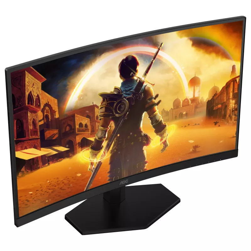 AOC C27G42FE – 68.6 cm (27 inch) Full HD išlenktas VA monitorius, 180 Hz, 4 ms, HDR10, HDMI/DisplayPort, VESA