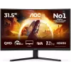 AOC CQ32G4 31,5 inch lenktas QHD žaidimų monitorius, 165Hz, 1ms, VA, FreeSync Premium, HDR10 (atnaujinta prekė)