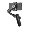 AOCHUAN X2 Standard išmaniojo telefono gimbalinis stabilizatorius su gestų sekimu ir selfie lazda, juodas