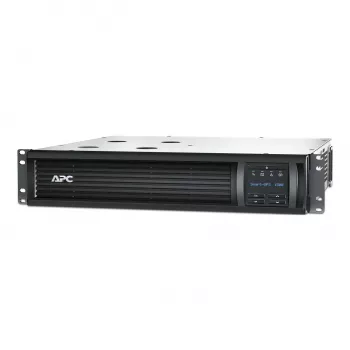 APC Smart-UPS SMT1500RMI2UCR 750 VA / 500 W linijinis interaktyvus UPS, montuojamas į stelažą 2U, 4x IEC C13, SmartConnect, SmartSlot, LCD