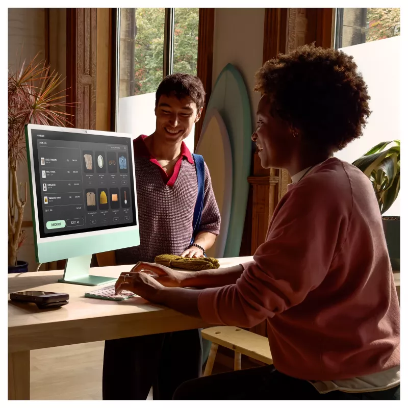 Apple Mac Studio Silver M4 Max 10 branduolių CPU 10 branduolių GPU 32GB 2TB SSD vokiška klaviatūra 1Gb Ethernet Nano-Texture stiklas