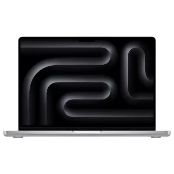 Apple MacBook Pro 14 M5 Sidabrinė, M5-10C CPU, 10C GPU, 24GB RAM, 1TB SSD, Vokiška klaviatūra, Nanotexture Glass, 96W USB-C Power Adapter