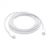 Apple MLL82ZM/A iPhone USB-C į USB-C duomenų kabelis 2 m baltas (Bulk)