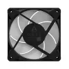 Arctic BioniX P14 A-RGB 140 mm PWM ventiliatorius, 3 vnt., juodas – adresuojamas RGB, 2500 RPM, 186 m³/h
