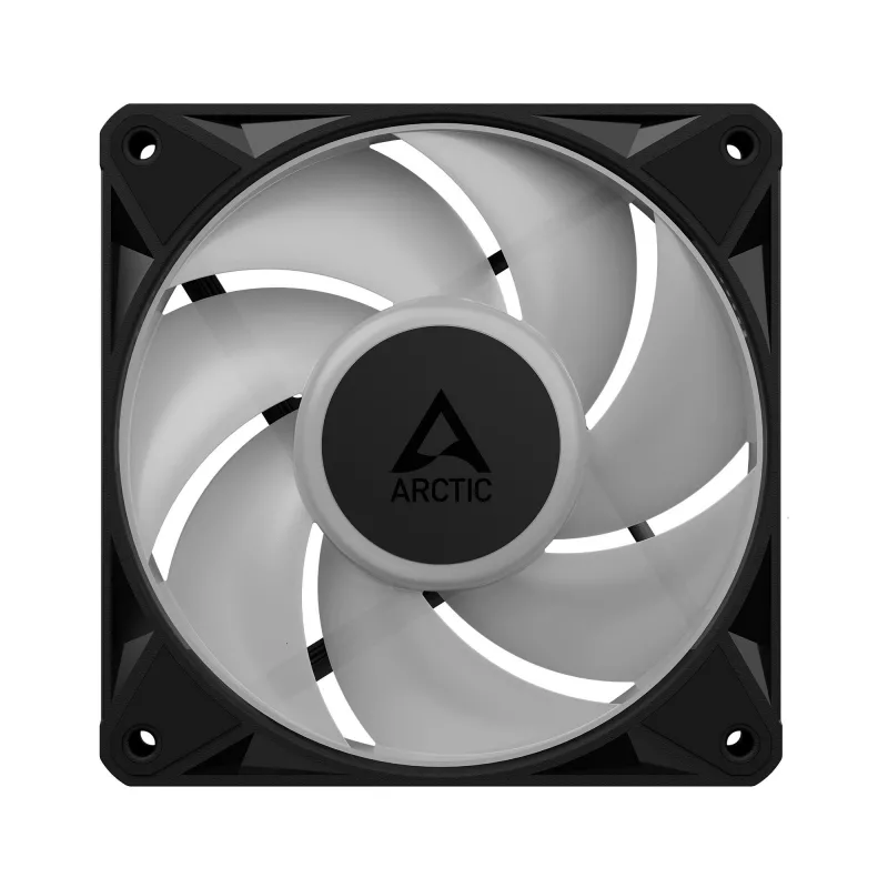 Arctic BioniX P14 A-RGB 140 mm PWM ventiliatorius, 3 vnt., juodas – adresuojamas RGB, 2500 RPM, 186 m³/h