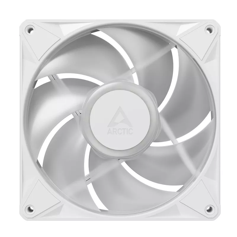 Arctic BioniX P14 A-RGB (White) 3-Pack | 140 mm PWM ventiliatorius su A-RGB apšvietimu, 400–2500 RPM