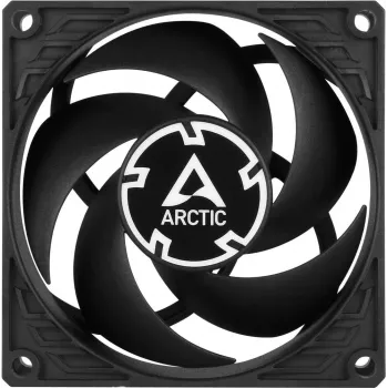 ARCTIC P8 PWM PST 80 mm ventiliatorius, 5 vnt. rinkinys - juodas/baltas