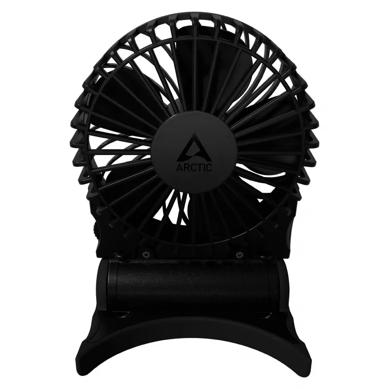Arctic Summair 2Go įkraunamas stalinis ventiliatorius – 10 cm (juodas)