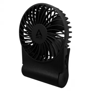 Arctic Summair 2Go įkraunamas stalinis ventiliatorius – 10 cm (juodas)