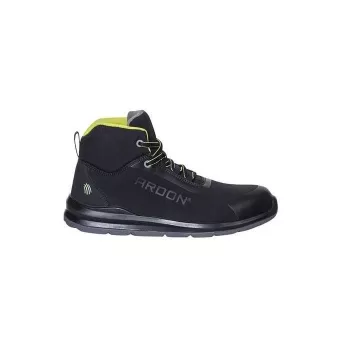 Ardon Softex High S1P apsauginiai batai, 45 dydis, juodi/pilki, kompozitinis pirštas, Kevlar vidpadis