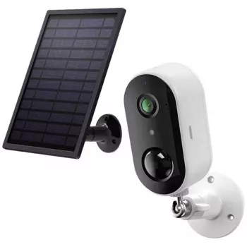 Arenti GO1+SP1 belaidė baterinė kamera su saulės baterija, 2K QHD, IP65, PIR judesio detektoriumi