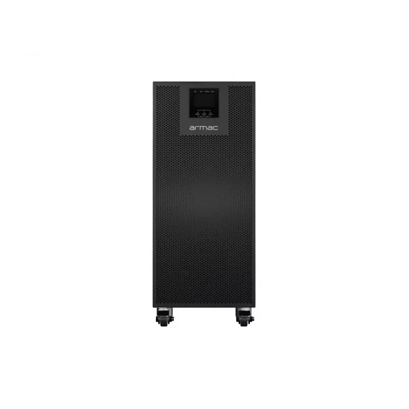 ARMAC Office On-Line PF1 10000VA 10000W dvigubos konversijos UPS, toras, 8x IEC C13 + 2x IEC C19, LCD, USB/RS-232, metalinis korpusas, be dulkių