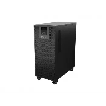ARMAC Office On-Line PF1 10000VA 10000W dvigubos konversijos UPS, toras, 8x IEC C13 + 2x IEC C19, LCD, USB/RS-232, metalinis korpusas, be dulkių