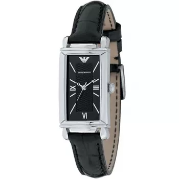 ARMANI AR0278 Moteriškas kvarcinis laikrodis 20mm nerūdijančio plieno sidabrinis baltas