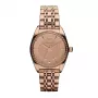 ARMANI AR0381 moteriškas kvarcinis laikrodis 31mm nerūdijančio plieno rožinio ciferblato dviejų spalvų apyrankė