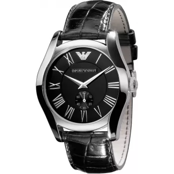 ARMANI AR0643 Vyriškas nerūdijančio plieno kvarcinis chronografo laikrodis, 43 mm