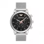 ARMANI AR11429 Vyriškas kvarcinis chronografo laikrodis 46mm nerūdijantis plienas