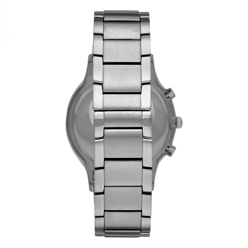 Armani AR11507 Vyriškas kvarcinis chronografo laikrodis 43mm nerūdijančio plieno mėlynu ciferblatu