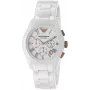 ARMANI AR1416 Vyrų Keraminis Chronografas 42mm Juodas