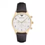 Armani AR1892 Vyriškas Kvarcinis Chronografo Laikrodis 43mm Nerūdijančio Plieno Mėlynas Ciferblatas