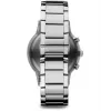 ARMANI AR2434 Vyriškas laikrodis su mėlynu ciferblatu ir chronografu, nerūdijantis plienas, 43 mm