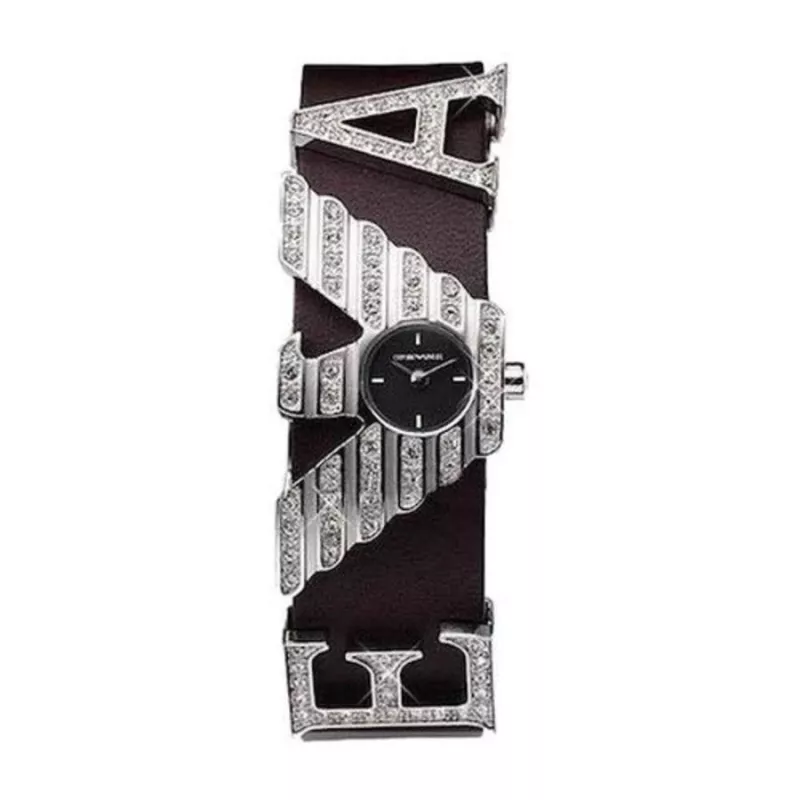 ARMANI AR5628 Moteriškas laikrodis su kvarciniu mechanizmu, nerūdijančio plieno korpusu ir apyranke, 20 mm