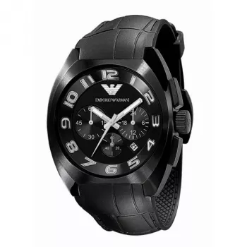 Armani AR5846 Vyriškas analoginis kvarcinis chronografas 46mm nerūdijantis plienas rožinio aukso atspalvis