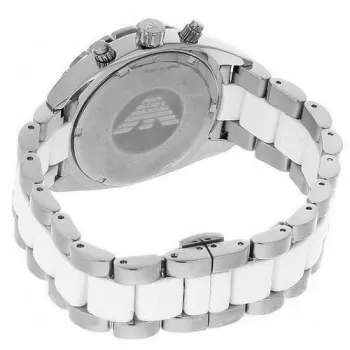 Armani AR5940 Moteriškas kvarcinis chronografo laikrodis 42mm rožinio aukso nerūdijantis plienas