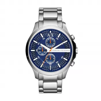 ARMANI EXCHANGE AX2155 Vyriškas analoginis kvarcinis laikrodis 46mm nerūdijančio plieno juodu ciferblatu