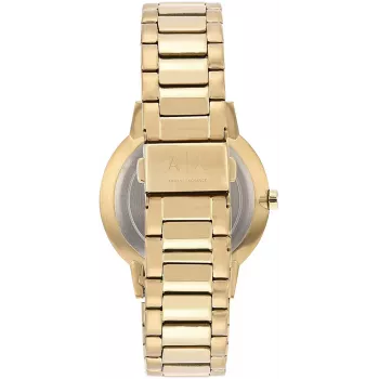 Armani Exchange AX2707 Vyriškas kvarcinis analoginis laikrodis 42 mm nerūdijančio plieno juodu ciferblatu