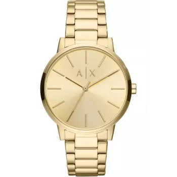 Armani Exchange AX2707 Vyriškas kvarcinis analoginis laikrodis 42 mm nerūdijančio plieno juodu ciferblatu
