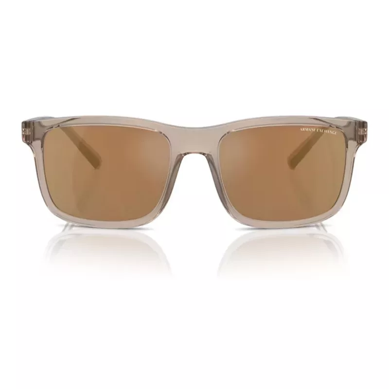 ARMANI EXCHANGE AX4145S83445A Vyrų Akiniai Nuo Saulės Matiniai Juodi 57mm