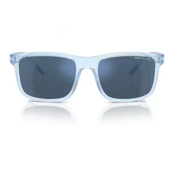 Armani Exchange AX4145S834555 Vyriški Saulės Akiniai – Stačiakampis Propionato Rėmas – 57/19/145 mm