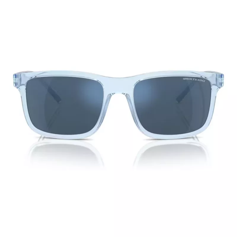Armani Exchange AX4145S834555 Vyriški Saulės Akiniai – Stačiakampis Propionato Rėmas – 57/19/145 mm