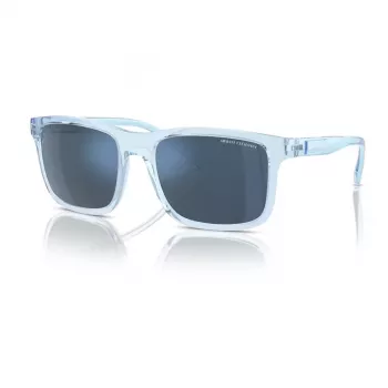 Armani Exchange AX4145S834555 Vyriški Saulės Akiniai – Stačiakampis Propionato Rėmas – 57/19/145 mm