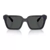 Armani Exchange AX4147S 610587 Vyriški Akiniai nuo Saulės – Matinis Juodas Rėmelis, Tamsiai Pilki Lęšiai, 56 mm