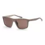 ARMANI EXCHANGE AX4149SU83617 Vyriški stačiakampiai akiniai nuo saulės, Havana rudo acetato rėmelis, rudi polikarbonatiniai lęšiai 56/18/145 mm