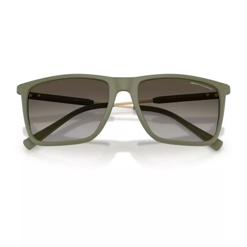 Vyriški akiniai nuo saulės Armani Exchange AX4160S838113 Havana Brown Gradient 57mm