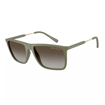 Vyriški akiniai nuo saulės Armani Exchange AX4160S838113 Havana Brown Gradient 57mm