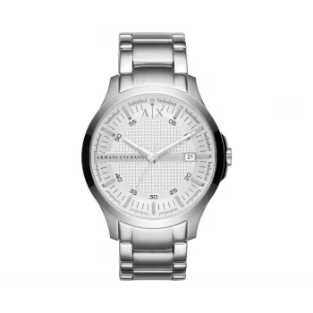 Armani Exchange Vyrų Laikrodis AX2177 46mm Nerūdijančio Plieno Juodas Ciferblatas