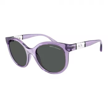 Armani Exchange Moteriški Akiniai Nuo Saulės AX4120S823687 Havana Square 54mm