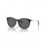 Armani Exchange moteriški akiniai nuo saulės AX4140S815887 – juodas rėmelis, pilki lęšiai, 55 mm
